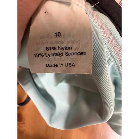 J Crew Floral One Piece Bathing Suit Women 10 Swim Suit Beach Trip Travel Summer - Picture 3 of 10